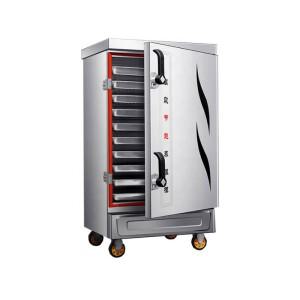 호텔 디지털 디스플레이 전기 및 가스 가열 밥솥 캐비닛/찐빵/스마트 타이밍 음식 조리기