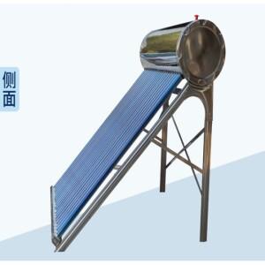 태양열 온수기 100L 비가압식 시스템 (가정 호텔 또는 상업용)