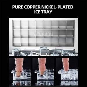 전기 제빙기 밀크티 커피숍 상업용 얼음 기 데스크탑 미니 소형