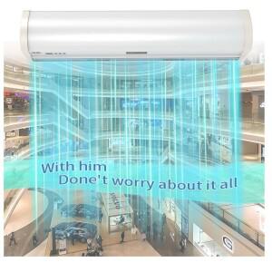 ODM/OEM 1200mm 초강력 바람 에어 배리어 크로스 플로우 공장용 원심 커튼 커튼