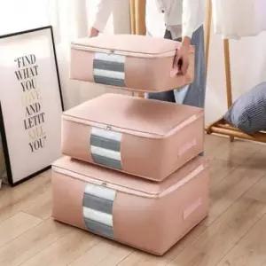 [생활] 옷장 파우치 보관 이불 수납 압축 의류 정리 특대형