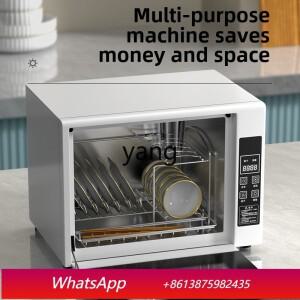 lCX 소형 찬장 데스크탑 젖병 열풍 건조기 스테인리스 식기류 배수구 없음