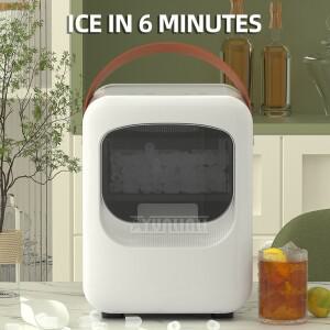 자체 청소 기능을 갖춘 자동 대용량 데스크탑 제빙기 미니 소형 Buz Yapici Makine