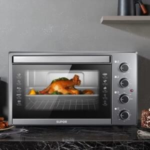 오븐 대형 창 38 리터 대용량 전기 가정용 소형 베이킹 다기능 새 모델 피자 220V