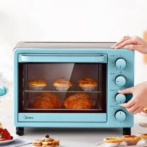전기 오븐 가정용 상부 및 하부 튜브 독립 온도 조절 다기능 자동 소형 25L 대용량