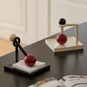 해이프 냅킨 홀더 케이스 카페 엔틱 거치대 삼각 수직