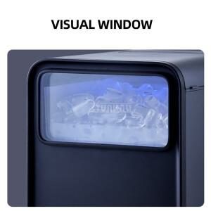 셀프 클리닝 기능 휴대용 제빙기 전기 얼음 큐브 메이커