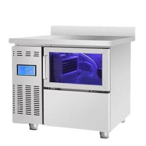 제빙기 상업용 바 통합 기계 대형 완전 자동 초승달 얼음 만들기 수냉식 도구