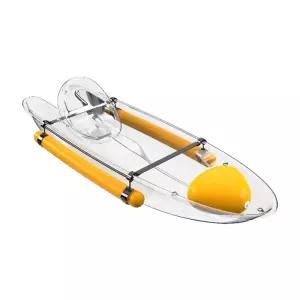투명 카약 2인용 물놀이 카누 패들 낚시 수중 보트 낚시보트