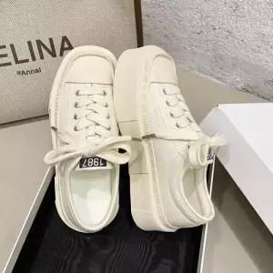 여성용 가을 통기송편 단화 통굽 키높이 플랫 원픽3