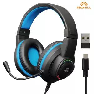 맥스틸 게이밍 헤드셋 USB+C타입 겸용 7.1채널 HC10