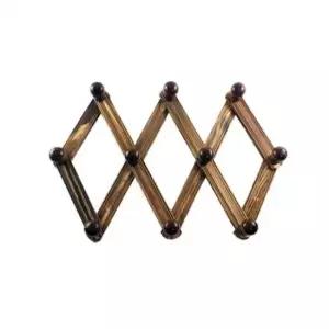 [생활] 매직크린 옷걸이 다용도걸이 벽걸이 탄화 나무 자바라 소