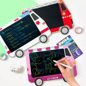 [문구/오피스] 10000 드라이브 마이카 메모 패드 1개 랜덤-8.5인치 LCD 그림판 학습 수학연습장 학원 선물