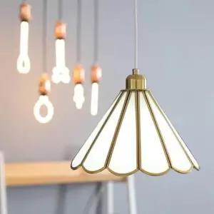 [Deco] 엔틱 꽃잎 팬던트 1등 W299-1 3색상 유럽풍 식탁조명 조명 전등갓