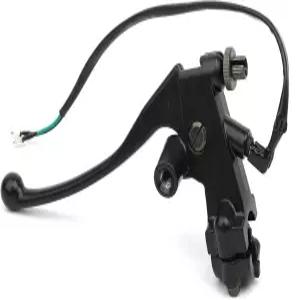 모터사이클 레버 7/8인치 범용 블랙 레프트 브레이크 M10 미러 마운트 클러치 핸들 퍼치 혼다 MSX125 SSR