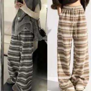 [옷은날개] HL 니트티 팬츠 스트라이프 에스닉 포그 티셔츠