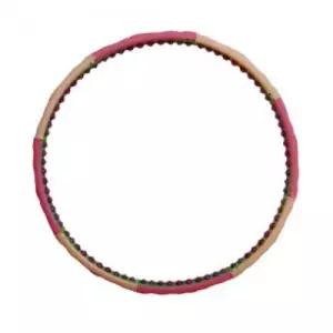 S로즈 훌라후프 2.5kg 에어쿠션돌기 자석내장 라우프 지압 어른 성인 초급자용 홈트레이닝 용품 홈트 마사