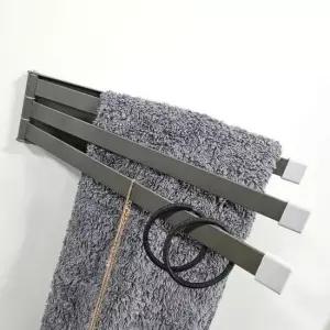 [JED] 무타공 회전 자석 수납걸이 180도 철제