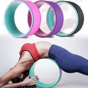 스트레칭 휠 피트니스 유연성 소도구 운동 휠 보조 근력 이완 트레이닝 필라테스 폼롤러 마사지 요가 홈트