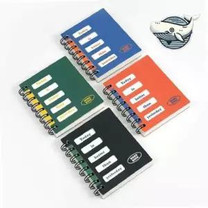 간편한 메모 연습장 학습용 핑크 미니 다이어리