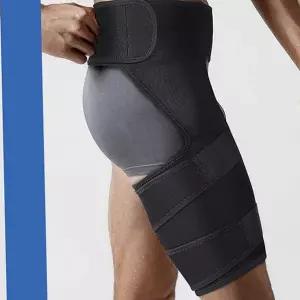 허벅지 보호대 스포츠 운동용 밴드 허벅지 보호대 압박 헬스 배드민턴 종아리 용지 무릎 하체 남성