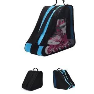 롤러 스케이트 수납 가방 다용도 케이트 지퍼형 스케이트 보관 가방 삼륜 통기성 스포츠 인라인 운동화