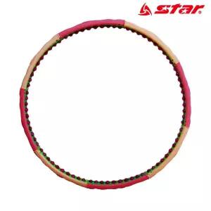 훌라후프 S로즈 2.5kg 미니 조립식 분리식 지압 헬스 결합식 홈트 레이닝