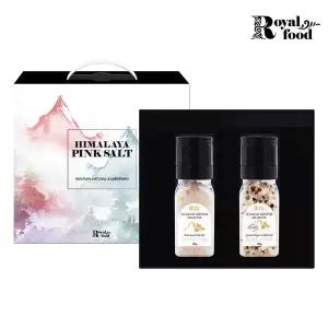 로얄푸드 히말라야 핑크소금 굵은4색 로얄혼합세트 7호