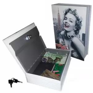 [문구/오피스] 저금통 표지 마릴린먼로 헐리우드 책금고비밀금고 세이프북 북세이프 금고책 시크릿금고