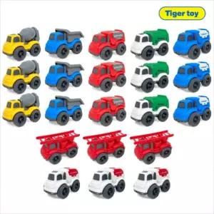 h05 리틀 플레이자동차 7종 21p아이 장난감 기어 작동 미니카 선물용 미니멀 교통놀이 플레이 사다리차 트
