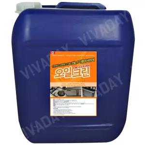 캐나다에코 기름때제거제 미끄럼방지 오일크린 20L욕실세제 주방 청소 찌든 국산 후드 업소용 중대형