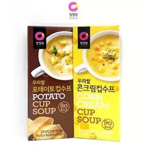 대상청정원 우리쌀 컵수프 포테이포 콘크림