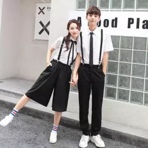 남녀공용 캐주얼 정장 멜빵 고정 클립 패셔너블 Yaq6+7tmO