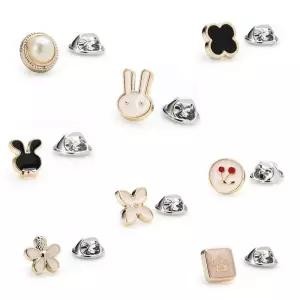 레이디브로치 넥타이핀 정장 배지 옷핀 매너단추