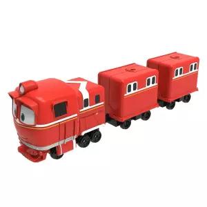 (데이비드) 로봇트레인2 다이캐스팅 알프디럭스세트장난감자동차 완구 놀이 어린이 미니카 실내