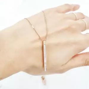 [셀러에이드]여자 데일리 목걸이 써지컬스틸 목걸이 PM1000-7