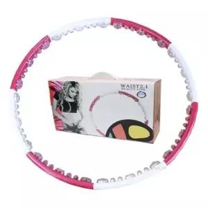 훌라 후프 뱃살 지압 돌기 2.4KG 우프 어른 성인 초급자용 홈트레이닝 용품 홈트 마사지