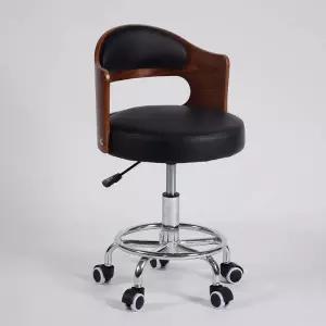 회전 홈바 스툴 의자 리프팅 미용 높이조절 네일 원목 높은 벨벳 바스툴 바체어 인테리어