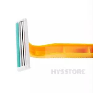 포유박스 2중날 일회용 면도기 일자면도기 면도칼 남성면도기 여행용세면도구 남자면도기