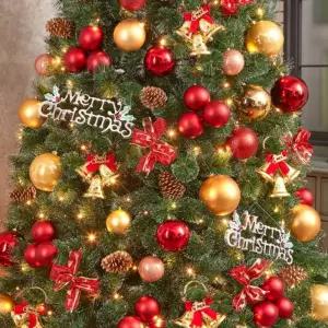 270cm 골든벨 장식세트오너먼트 트리꾸미기 크리스마스 성탄절