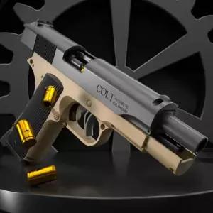 어린이 아동 미니 탄피 자동 너프건 장난감 총 3컬러