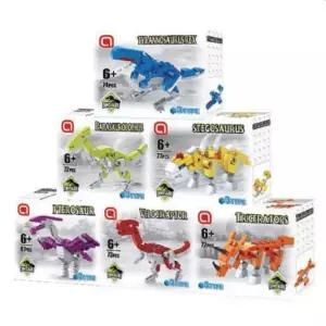 어린이 선물 나노블럭 조립 완구 공룡 디폼 블럭 장난감 6종 택1 5개묶음