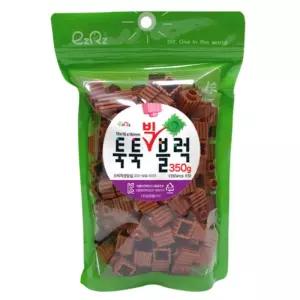 이지툭툭 빅블럭 350g 리필_밝은밤색 장난감 블록 만들기 조립 취미 용품 어린이 조립용 미니