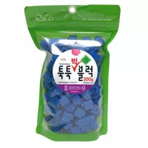 이지툭툭 빅블럭 350g 리필_파랑 장난감 블록 만들기 조립 취미 용품 어린이 조립용 미니