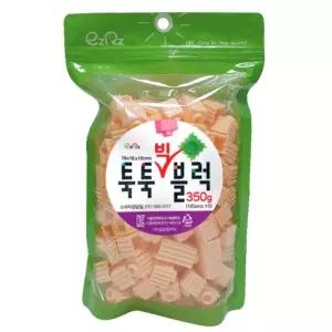 이지툭툭 빅블럭 350g 리필_살구 장난감 블록 만들기 조립 취미 용품 어린이 조립용 미니