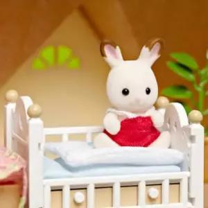 실바니안 패밀리 쵸콜릿토끼 아기침대 인형 피규어 장난감어 미니어 규어 어처 캐릭터어 안집 여아선물