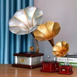 빈티지 축음기 소품 감성 나팔 레코드 인테리어 장식