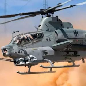 미해병대 AH1Z 샤크마우스 헬리콥터 로켓 모형 장난감피규어 조립완구 비행기 헬기 니어쳐 아동감 어린이감