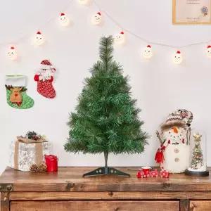 60cm 뉴리얼 솔잎 혼합 트리 크리스마스 성탄절 용품 홈파티 겨울인테리어 인테리어 집꾸미기 장식용 미니