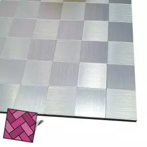 붙이는 데코 타일 두께 4mm 바둑판 접착식 스티커 벽타일 바닥